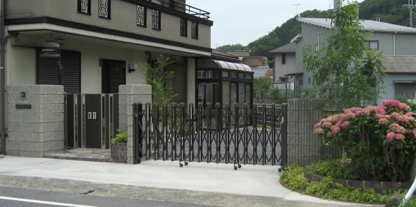 リフォーム後　門まわり　東近江市Ｋ様邸