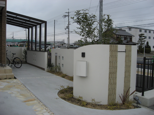 自転車置き場　草津市Ｉ様邸